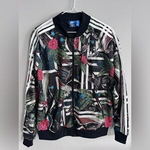 ADIDAS Jungle Print Zip-Up Jacket